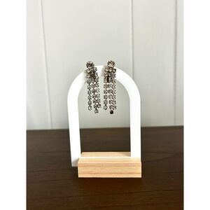 Vintage Waterfall Chandelier Clip On Earrings